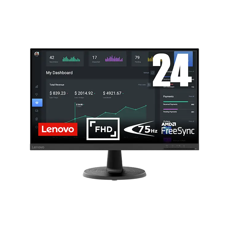 Ecrans Reconditionné Lenovo ThinkVision T24d-10 – Grade B - ordinateur occasion