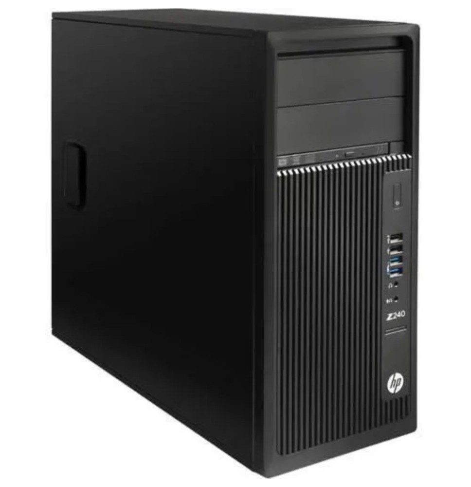 Stations de travail Reconditionné HP WorkStation Z240 Tour – Grade B - ordinateur reconditionné