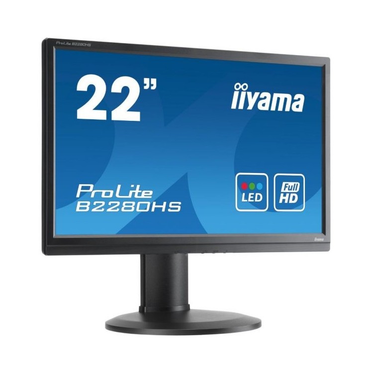 Ecrans Reconditionné IIyama ProLite B2280HS Grade B | ordinateur reconditionné - pc portable reconditionné